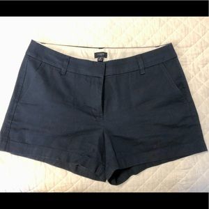 JCrew Classic Chino Shorts - Navy Sz 8